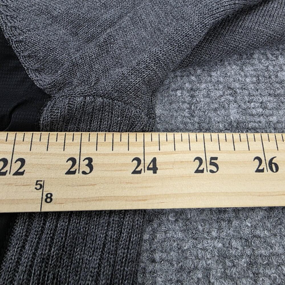 FootJoy Pullover Sweater Mens Large Gray Black Nemacolin Country Club Golf Zip - Picture 6 of 16